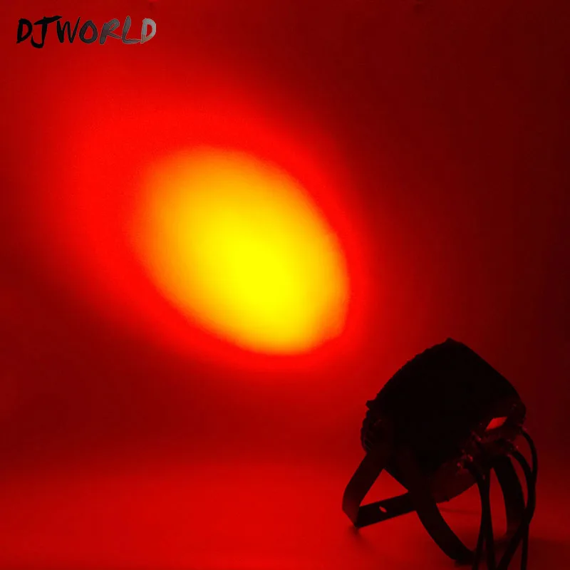 DJWorld Водонепроницаемый светодиодный Par 9x18 Вт RGBWA+ UV 6в1 Уличные светодиодные DMX стандартные светильники для сцен и студий театральные светильники IP65 туристическая из алюминиевого сплава