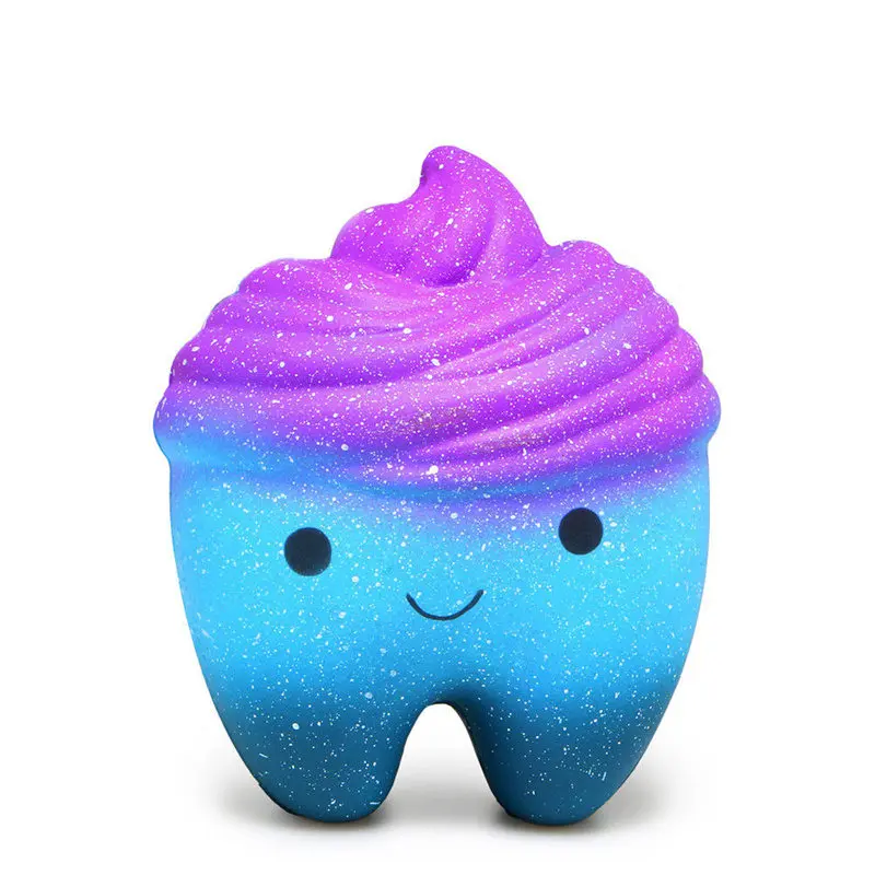 Сжимаемая медленно поднимающаяся сжимаемая игрушка звезда олень зубы Панда