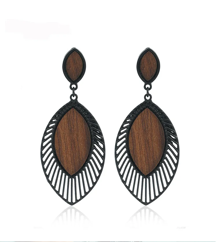 Уникальные классические геометрические серьги ручной работы pusheen Бохо цыганские