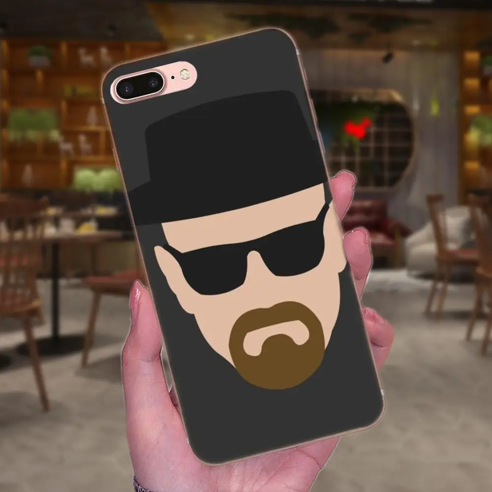 Для HUAWEI Mate 7 8 9 10 20 P8 P9 P10 P20 P30 Lite Plus Pro Чехлы для сотовых телефонов из мягкой искусственной кожи с принтом «во все тяжкие» химии Уолтер - Цвет: as picture