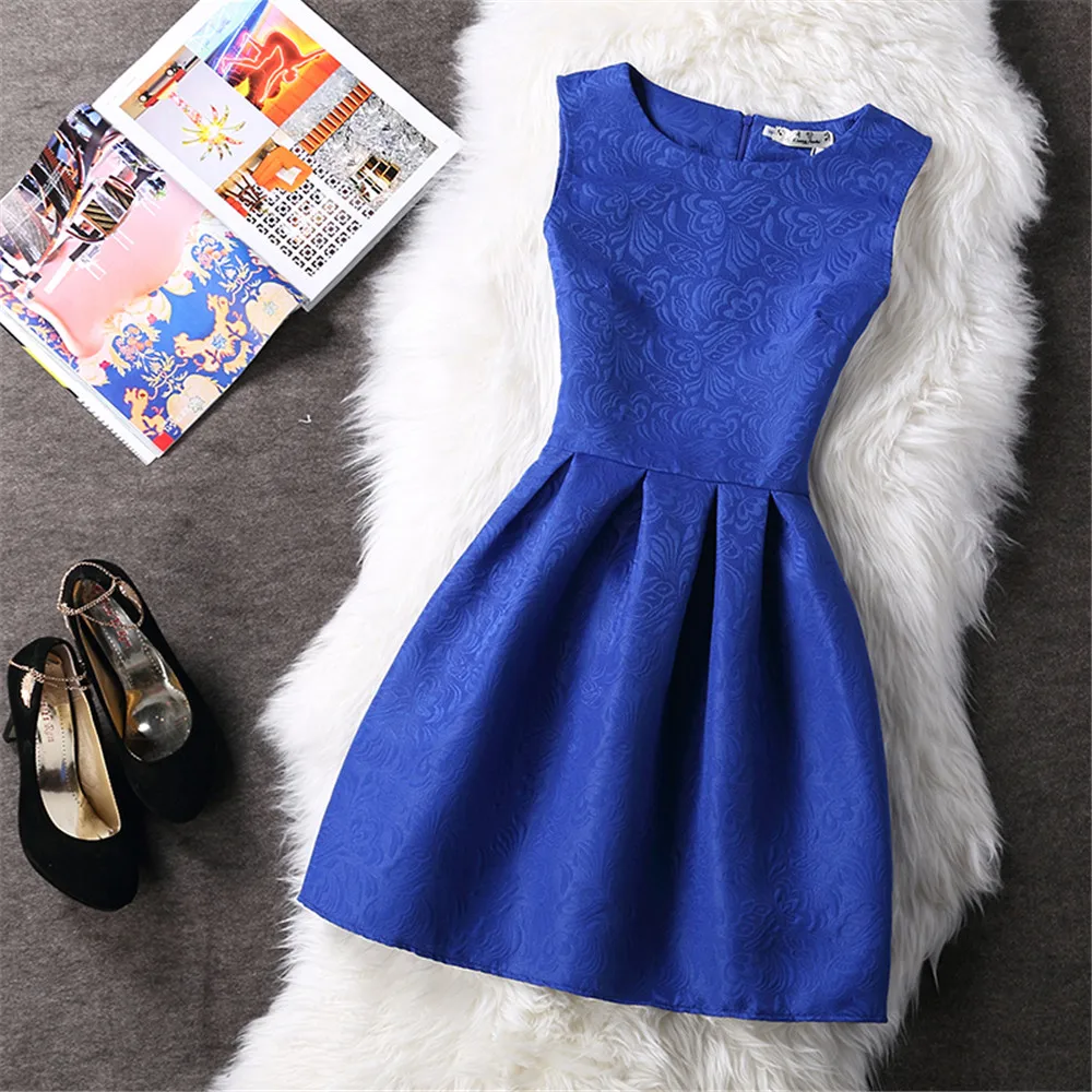 Бесплатная доставка 2019 Летнее цветочное платье с принтом без рукавов жилет