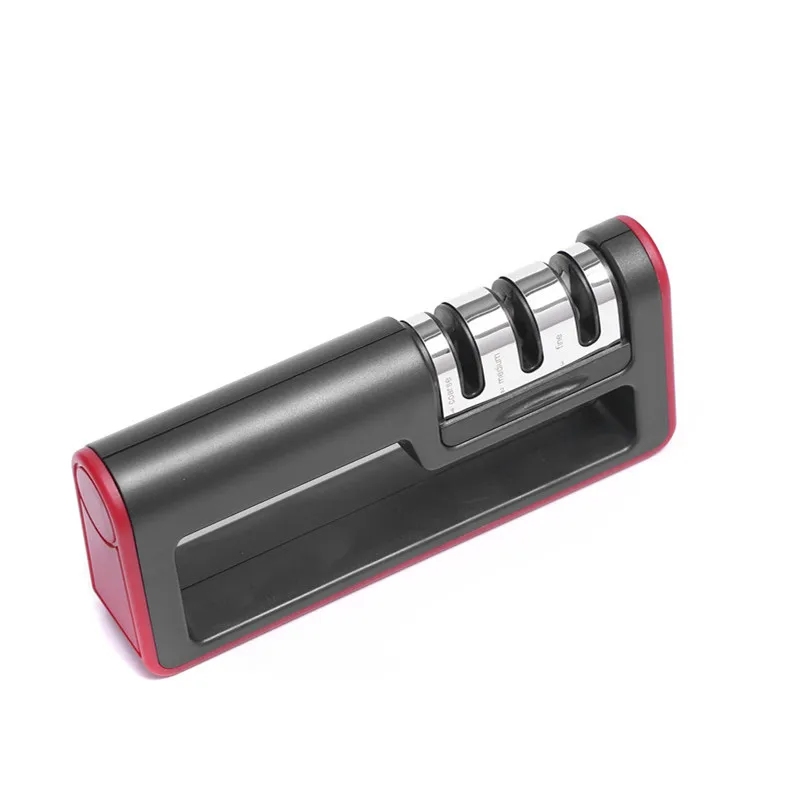 Новый Дизайн Diamond Нержавеющая сталь 3 этап профессиональной Ножи точилка