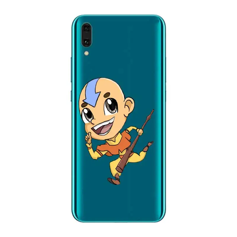 N256 Аватар Aang Мягкий ТПУ силиконовый чехол для huawei Y5 Y6 Y7 Y9 Prime Pro 2017 2018 2019 |