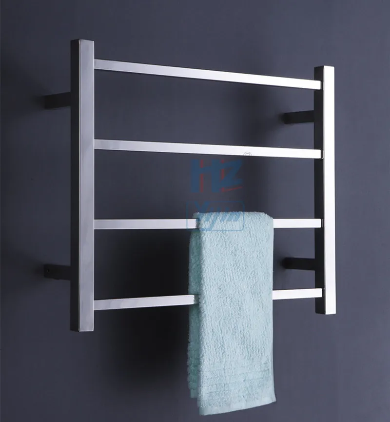 Электрический полотенцесушитель небольшого размера с подогревом для ванной