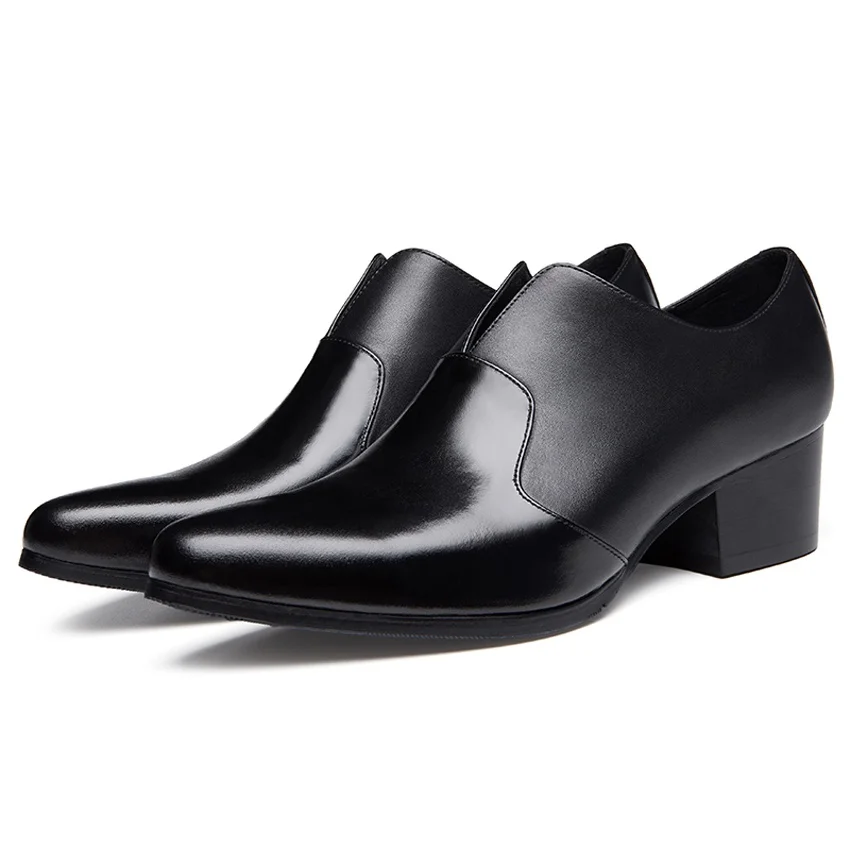 2018 лакированная кожа официальное платье мужская обувь ручной работы с острым
