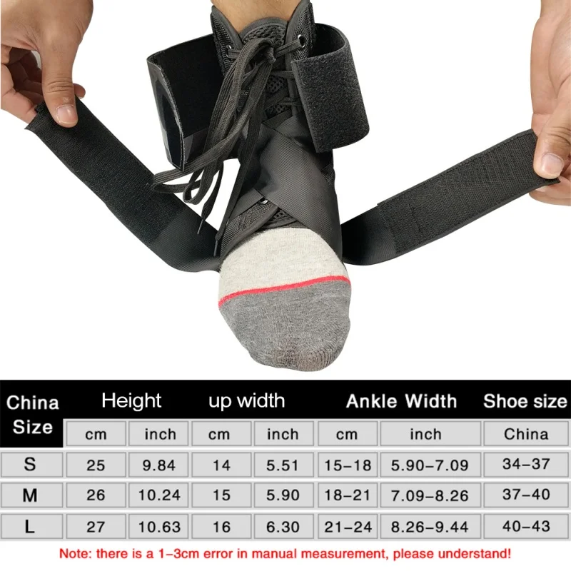 

Adult ankle protector Braces Strips Sports Bandage Safety Support basketball stabilizing sports ankle brace protetor tornozelo