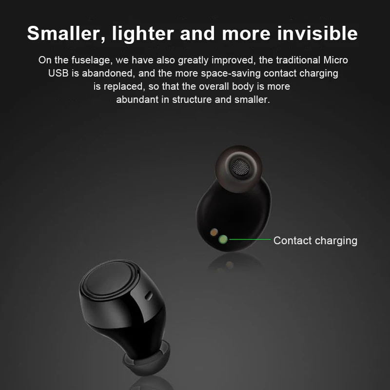Nasin TWS26, новинка, Bluetooth 5,0, стерео, спортивные наушники, 500 мА/ч, зарядная коробка, наушники, TWS, гарнитура, стерео, для Xiaomi, huawei, iphone