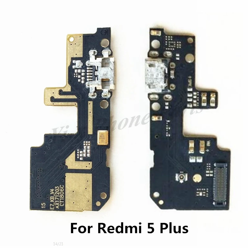 

1X USB Charging Dock Connector Charger Board Flex Cable For Xiaomi Redmi 5 Plus