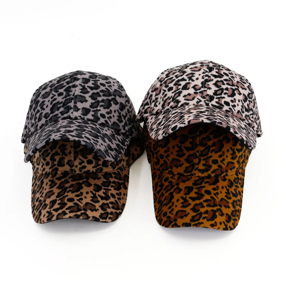 QIUBOSS унисекс на лето и весну открытый стильный Leopard бейсбольная кепка с принтом шляпа для мужчин Женская Кепка Snapback Gorras Sunhat