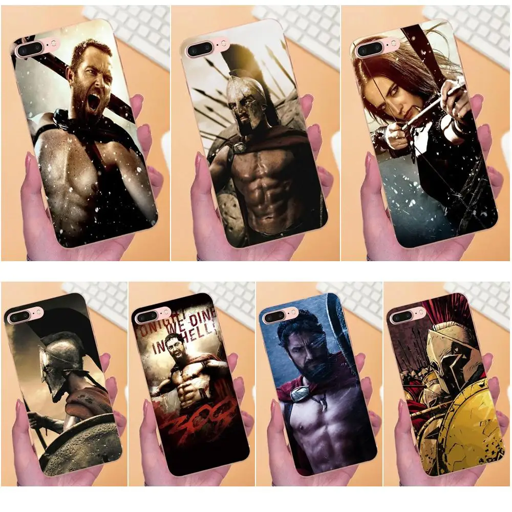 TPU Mobile Phone Cases Hot Movie King Leonidas Of 300 For Huawei Mate 7 8 9 10 20 P8 P9 P10 P20 P30 Lite Plus Pro 2017 | Мобильные