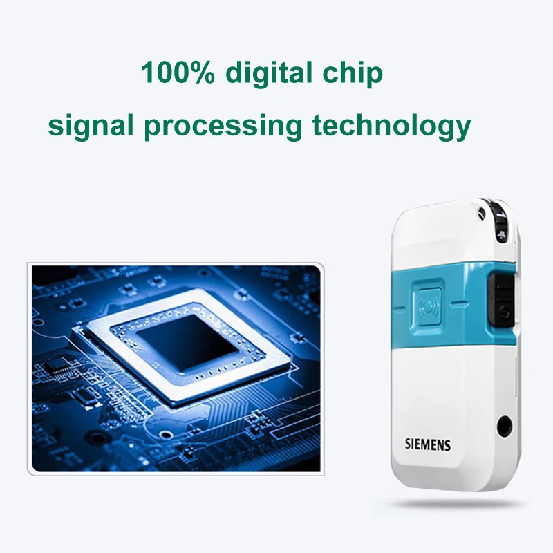 Цифровой карманный слуховой аппарат Siemens, слуховые аппараты Pockettio DMP для умеренной и тяжелой потери, усилители звука, мини слуховое устройство, распродажа