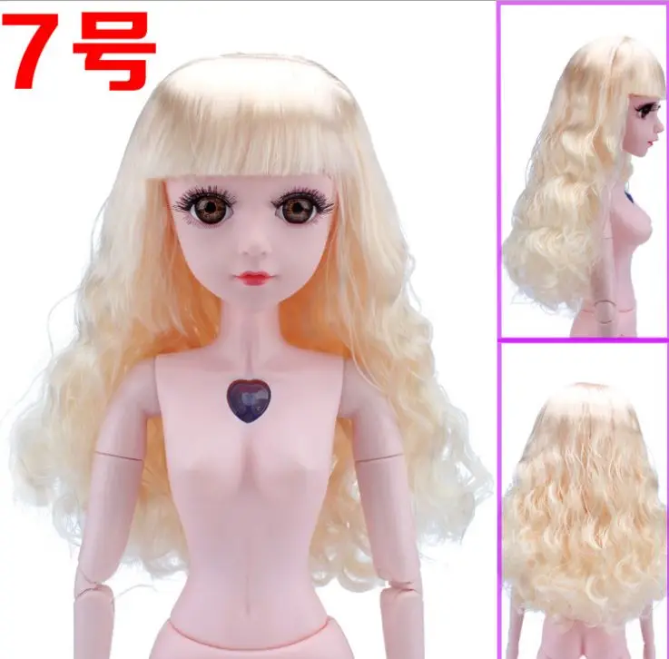60 см BJD картина из 5 частей кукла + тапочки/3D глаза натуральные ресницы с 18