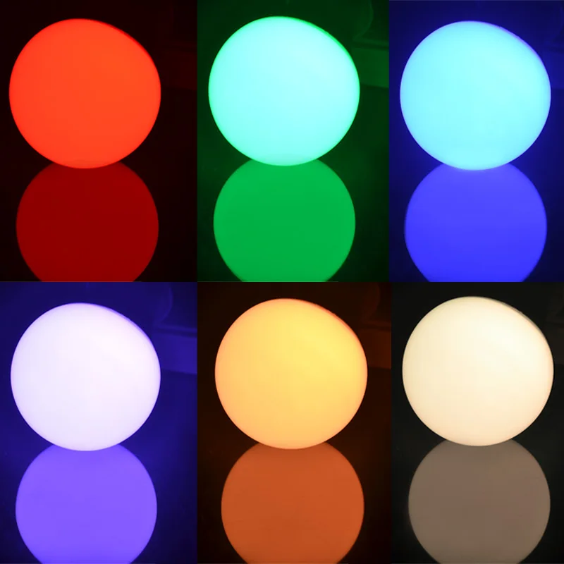 Светодиодная RGB лампа E27 3 Вт 220 В 16 цветов с пультом ДУ|Светодиодные лампы и трубки|