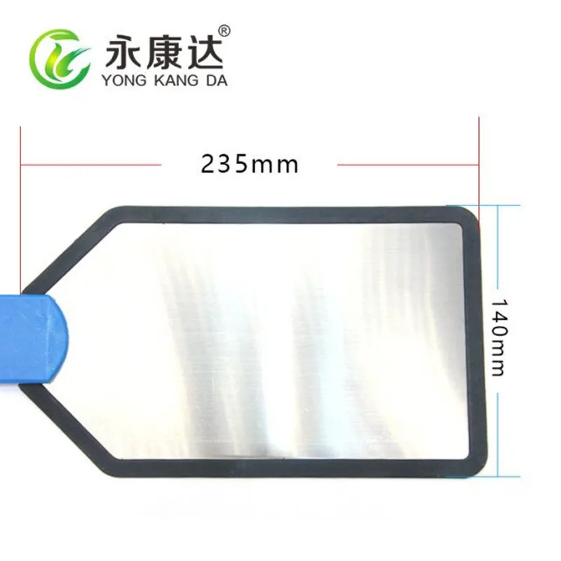 Многоразовая отрицательная пластина из нержавеющей стали штекер 6 3 мм