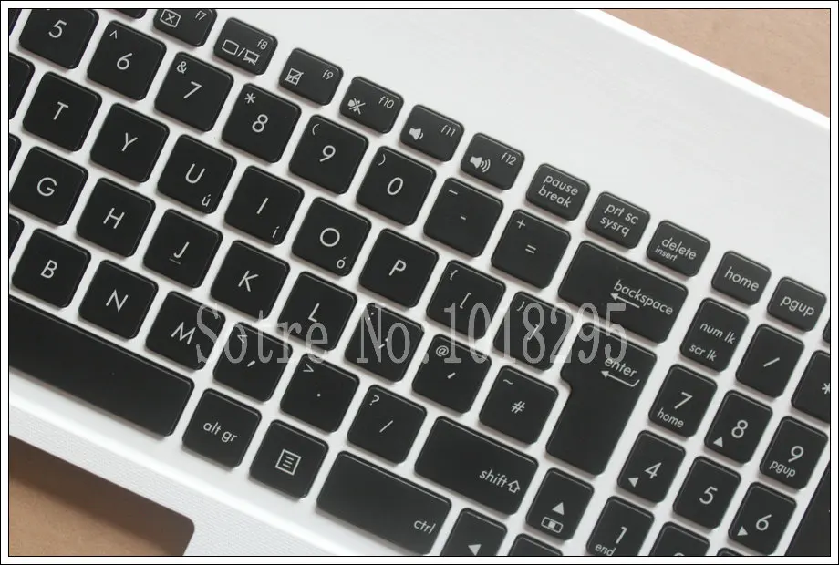 Клавиатура для ноутбука Asus X551 X551C X551M X551S английская раскладка белый корпус|laptop