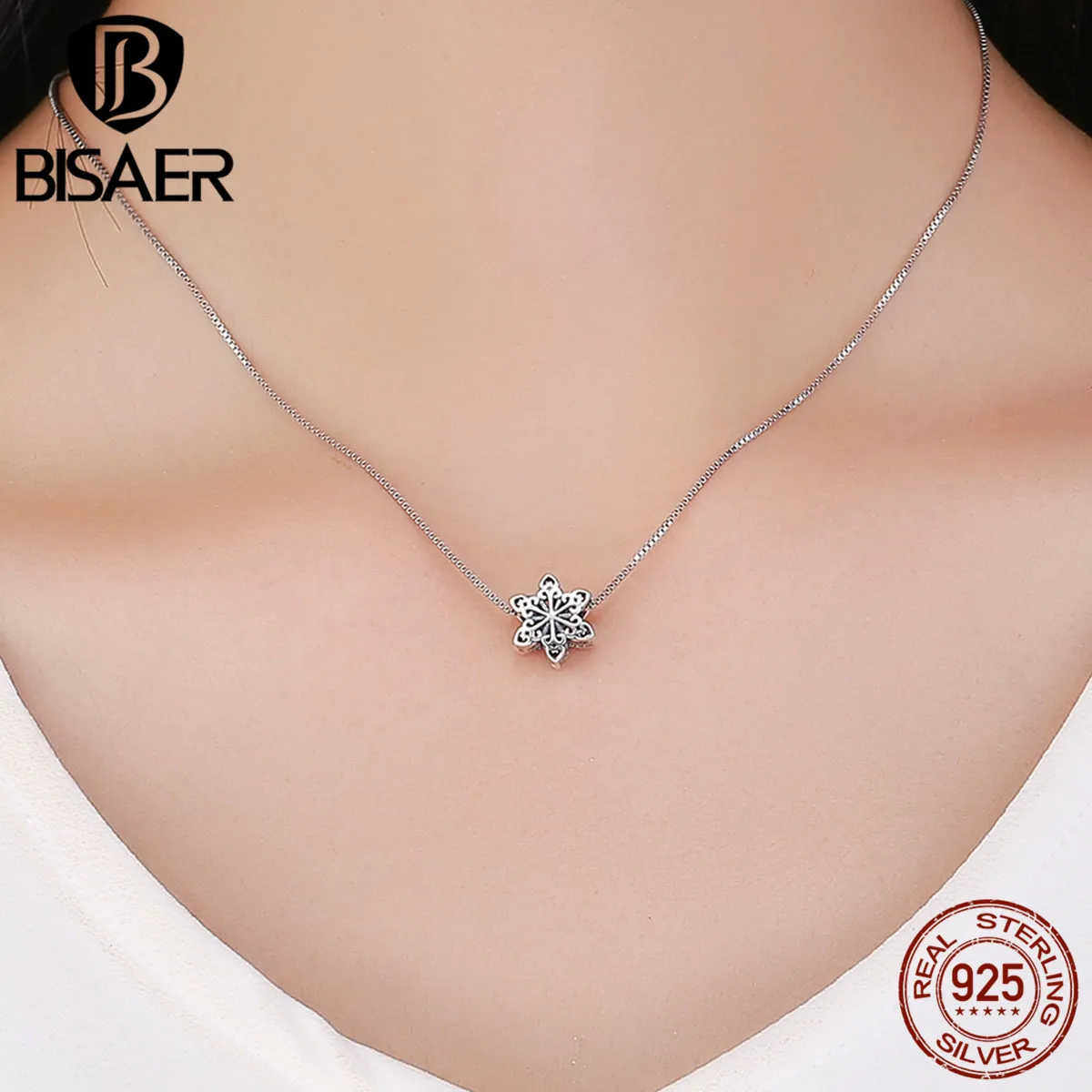 100% Стерлинговое Серебро 925 пробы ювелирные изделия Классические Элегантные