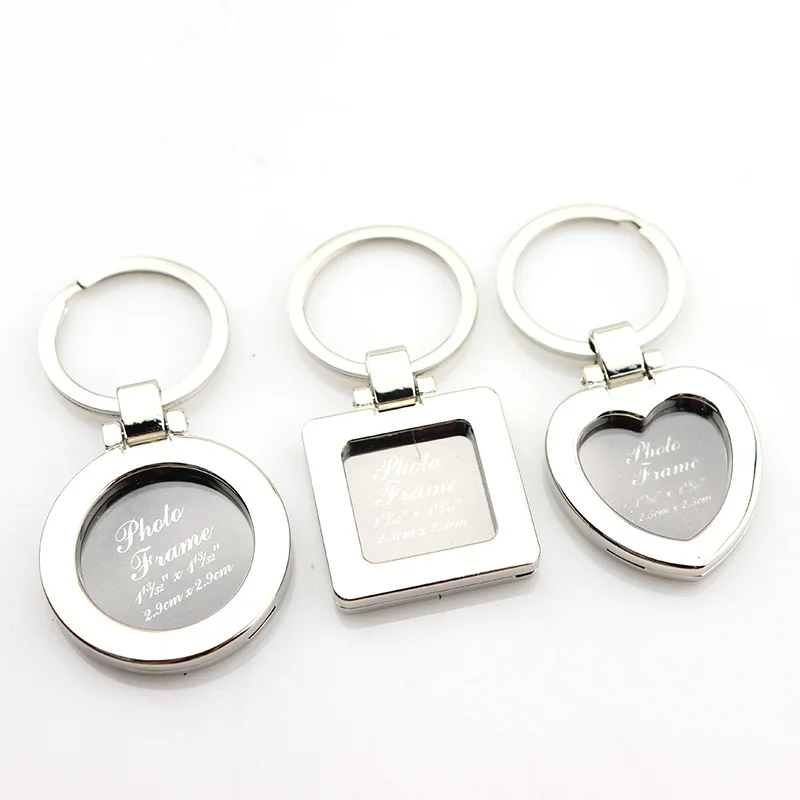 Модные поставки брелок с рамкой для фотографии фотостудия фото мульти-Форма Ключ