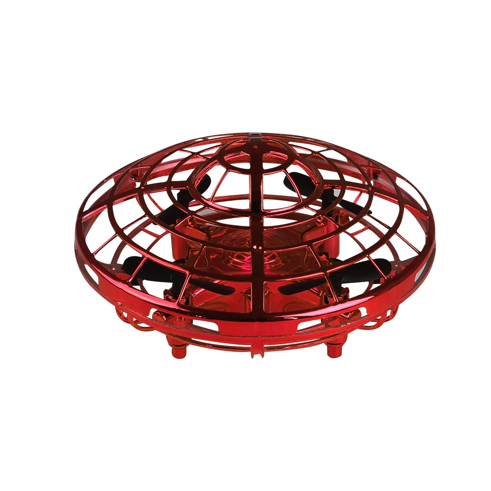 Шар НЛО светодиодный мини индукционная подвеска RC Дрон ручной Летающий вертолет