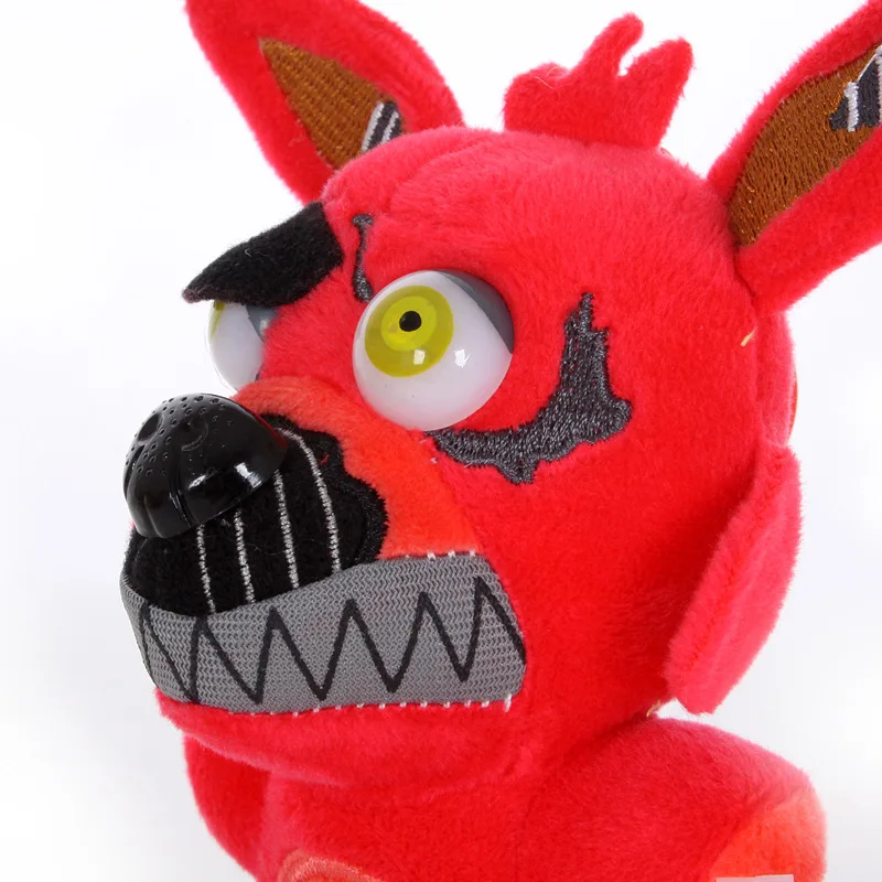 15 см полный размер мягкая плюшевая кукла на пять ночей с Фредди 4 FNAF детская игрушка Фокси медведь Фредди Бонни и Чика брелок плюшевая подвеска