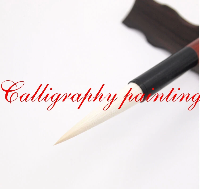1pc Tradition Water Ink Calligraphy Painting Brush Best Sheep Hair Clerical Script Regular Running Fangguyulanrui | Канцтовары для