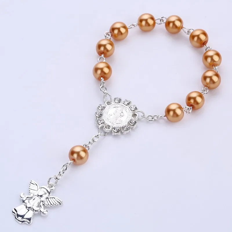 Браслет Серебряный подарок на крестины пробы 10 шт. |