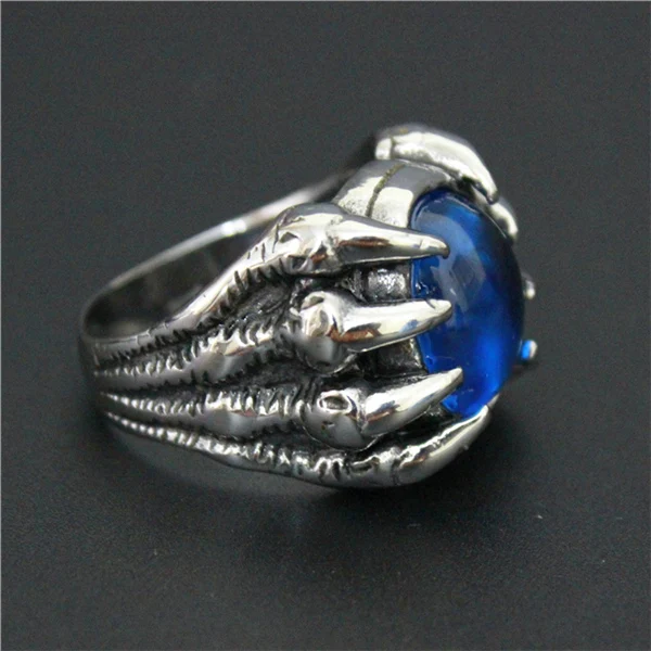 2015 мужское байкерское кольцо 316L из нержавеющей стали Готический стиль Большой