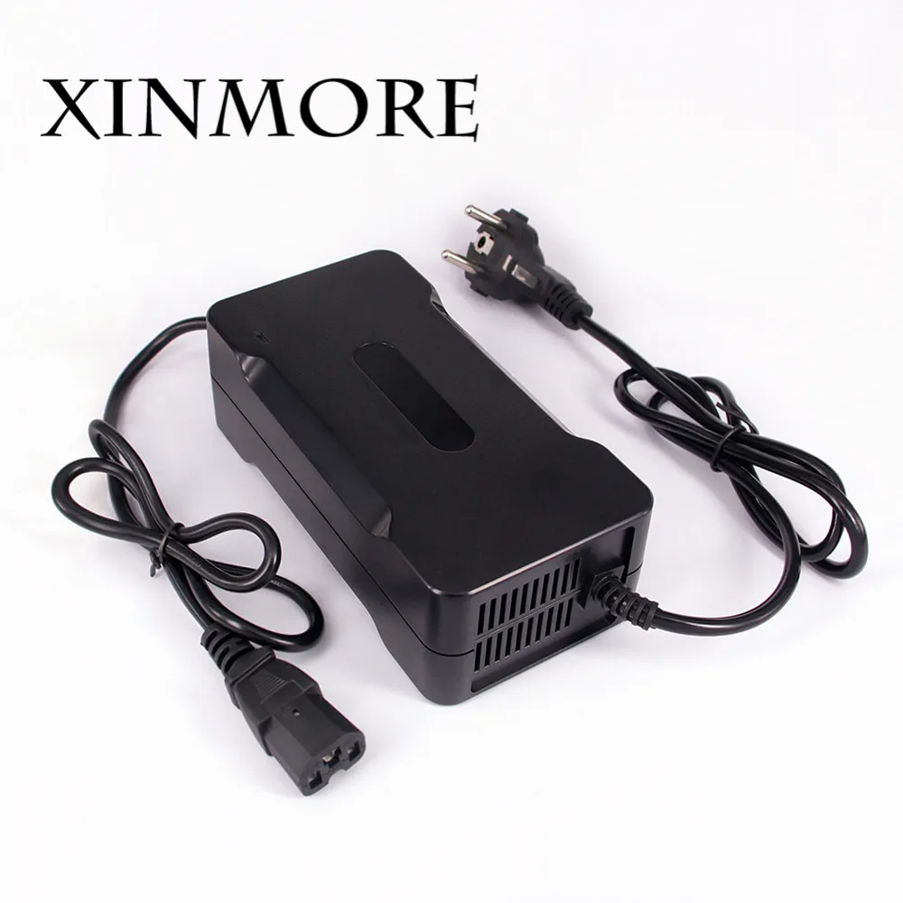 

XINMORE 12.6V 8A lithium Battery Charger 3 Series For 12V 8A Electric bicycle Power Electric Tool for Refrigerators & Speaker