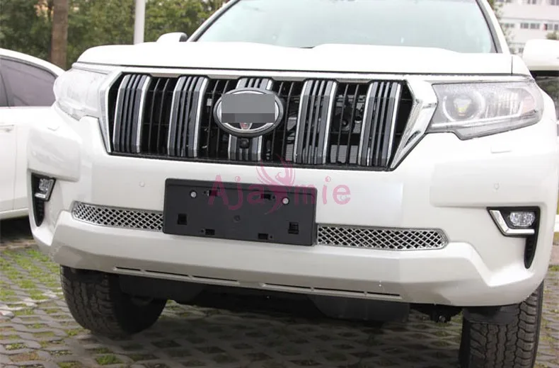 Аксессуары для Toyota Land Cruiser 150 Prado LC150 FJ150 2018 Нижняя передняя решетка бампер накладки