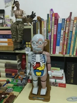 

Новинка, подарки, забавные прикольные игрушки, Имитация человеческого страха, игрушка для рождественской вечеринки, сборная 3D-головоломка, ...