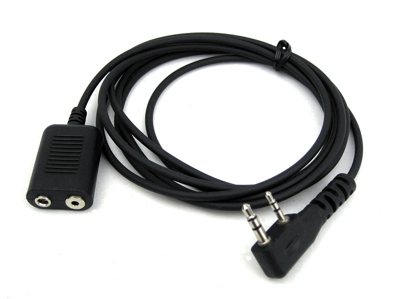 Двухсторонняя радиосвязь наушник кабель 2 м расширенный для рации Baofeng|radio cord|earpiece