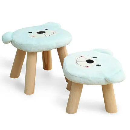 Маленький кофейный столик из твердой древесины для детей и взрослых карликовый