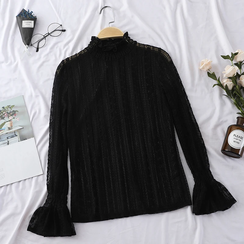 Новое поступление OL сетчатая кружевная с цветочным узором и ручкой