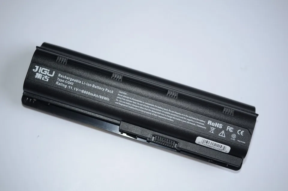 JIGU 12 ячеек Батарея для hp павильон Dv3 Dm4 Dv5 Dv6-6000G4 G6 G7 для Compaq CQ42 CQ32 G42 G62 Mu06 HSTNN-UB0W