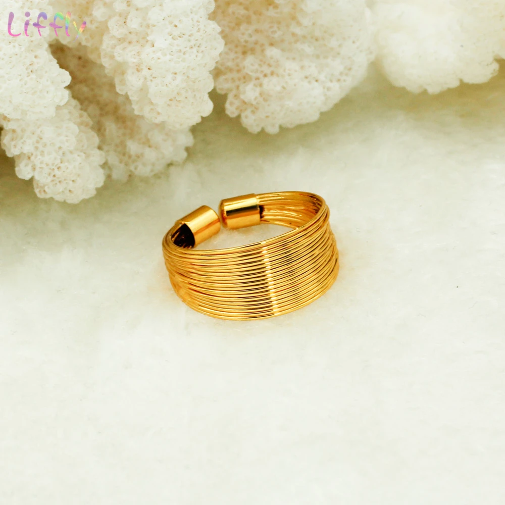 Женский свадебный комплект ювелирных изделий Liffly золотое ожерелье из Дубая