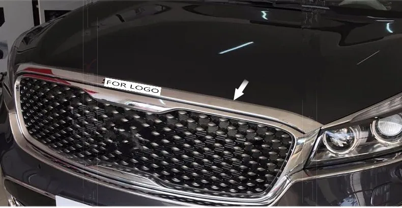 ABS Chrome крышка крышки двигателя накладка капота защита для Kia Sorento 2015 Аксессуары