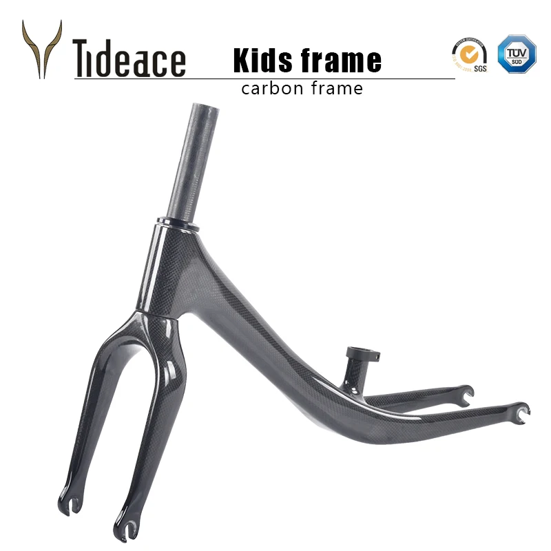 12 дюймовый каркас из углеродного волокна детский велосипед карбоновый баланс