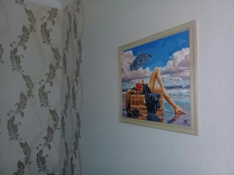 Безрамное diy картина по номерам Настенный декор живопись на холсте для домашнего