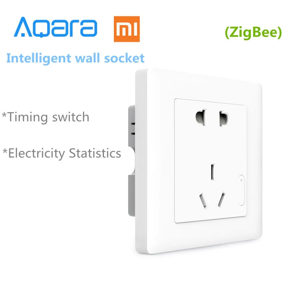Умный выключатель Xiaomi Aqara ZiGBee розетка с дистанционным управлением через