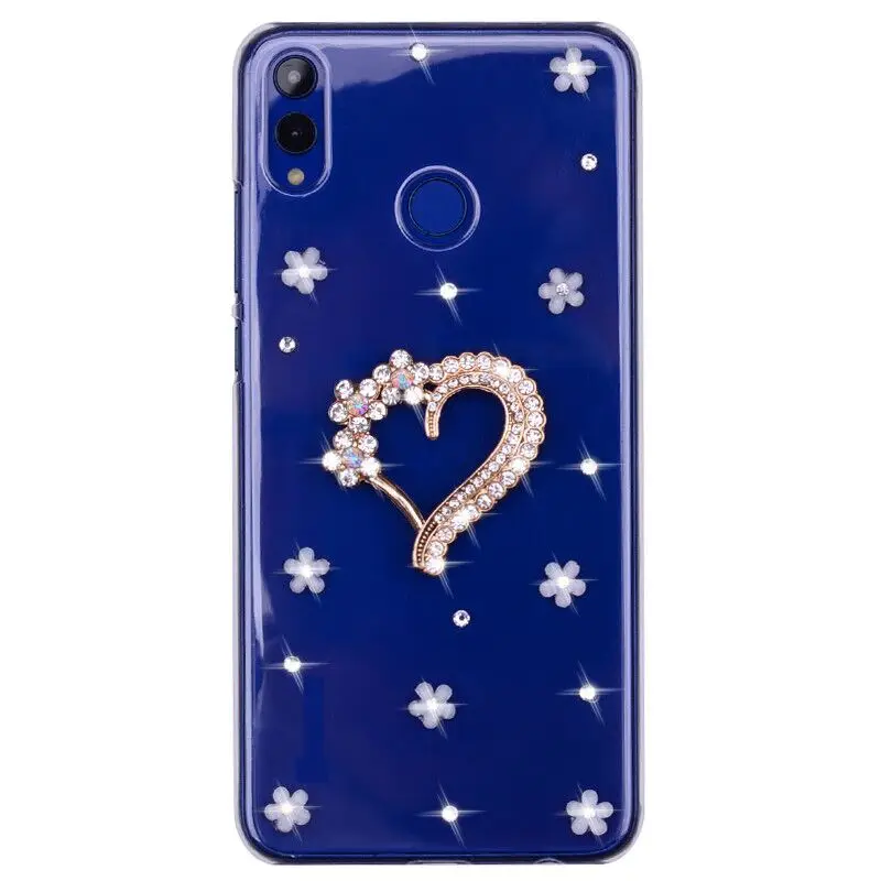 Чехол со стразами для Asus Zenfone 3 Max ZC553KL ZC520TL ZC521TL ZS630KL ZC551KL ZE552KL ZE520KL Pro M2 ZB631KL