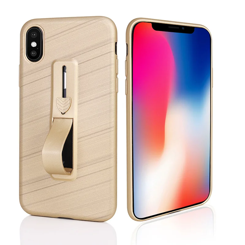 Rheinruby стенд Функция чехол для iPhone 6 S 7 8 Мягкие TPU Тонкий кольцо держатель X 10 плюс