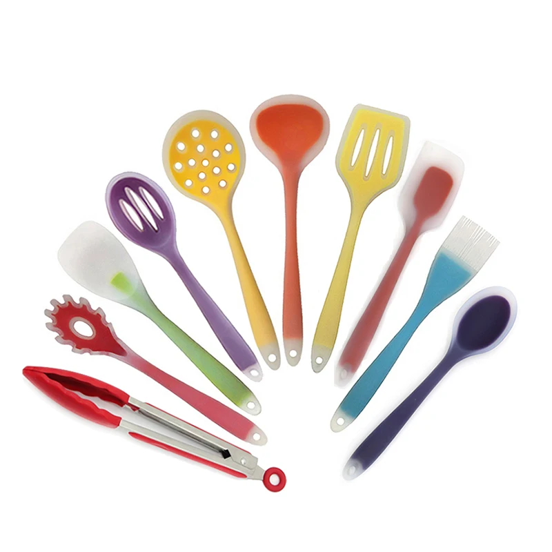 1 шт. кухонная посуда нейлон + Пищевая силиконовая утварь инструменты лопатка