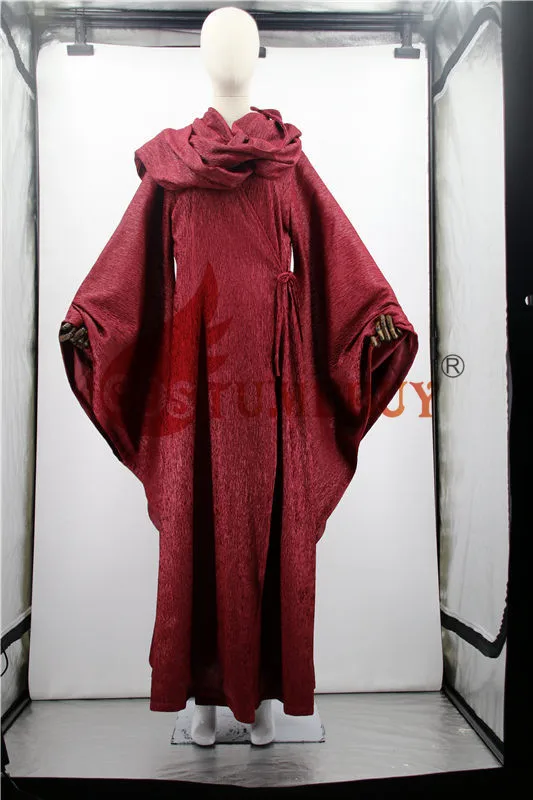 CostumeBuy Игра престолов Косплей красная женщина Melisandre костюм наряд косплей Хэллоуин Карнавал изготовленные на заказ костюмы
