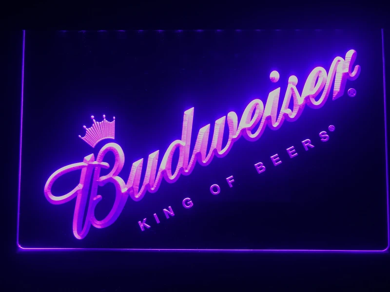 002 Budweiser пивной бар паб клуб новый светодиодный неоновый светосветильник