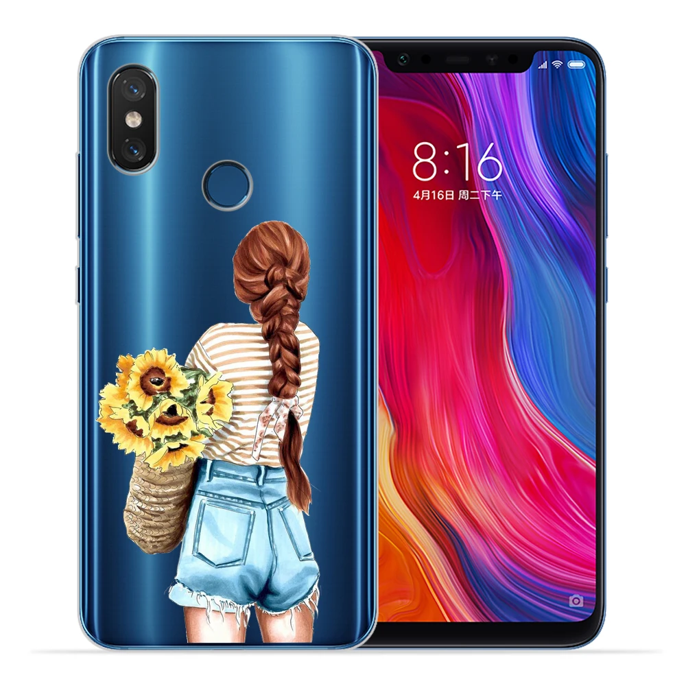 15 Супер мама папа для маленьких девочек чехол для телефона для Xiaomi Redmi Примечание 7 4X 4A 5A 5 Plus 4X 5A 5 6 iPad Pro 6 6A 6Pro 5X6X8 A2 Lite - Цвет: 15