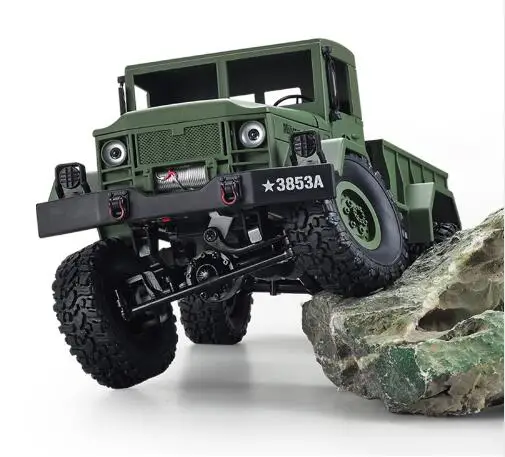 Радиоуправляемый грузовик Rock Crawler США военный транспортер внедорожник 4WD & 6WD