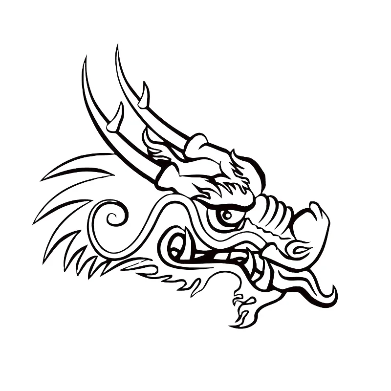 18 9 см * 20 дракон миф модные виниловые наклейки в виде Фотообоев c переводными