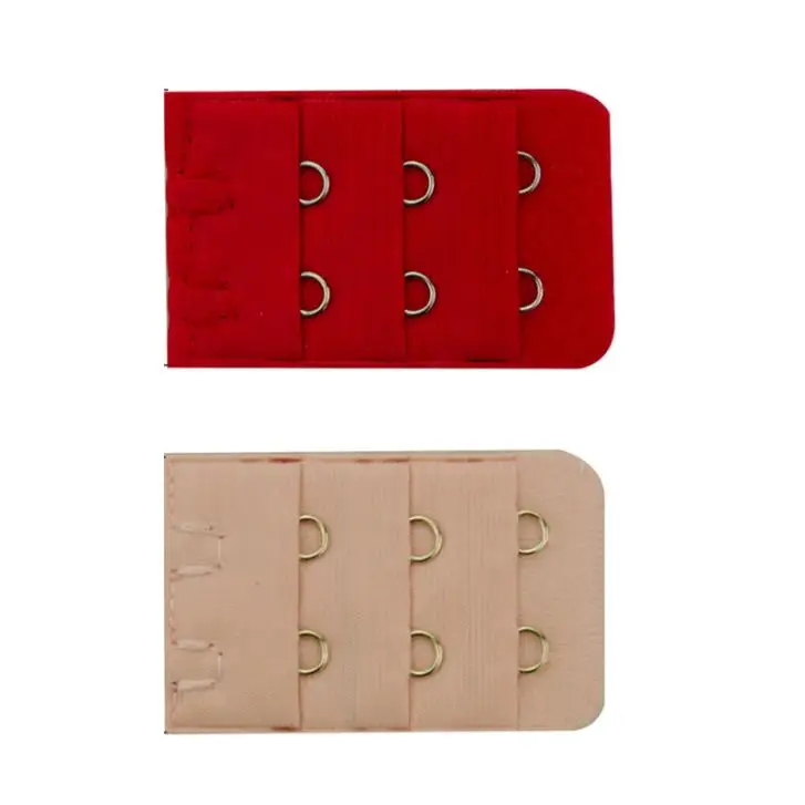 Новый Для женщин бюстгальтер 3 ряда 2 Крючки шт. Вкладки для бюстгальтеров