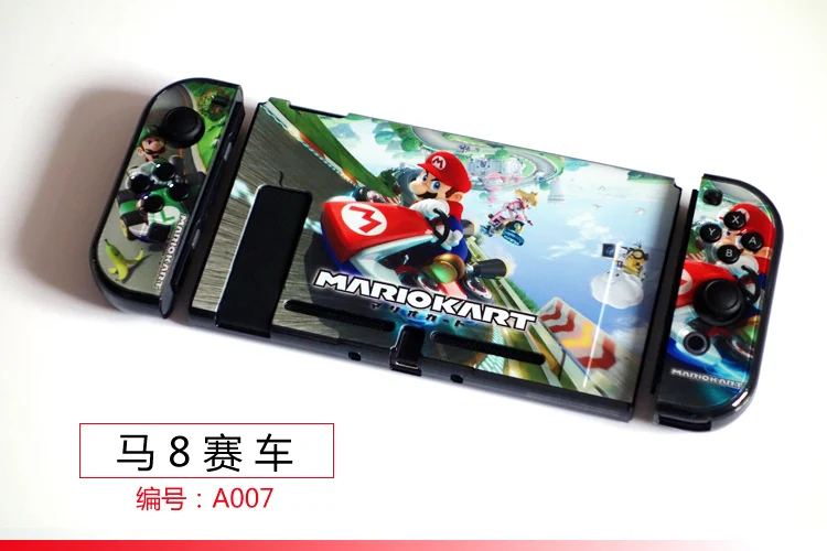 Чехол kingd Switch NS с узором для nintendo s Switch защитный жесткий чехол для консоли nintendo Switch - Цвет: A007