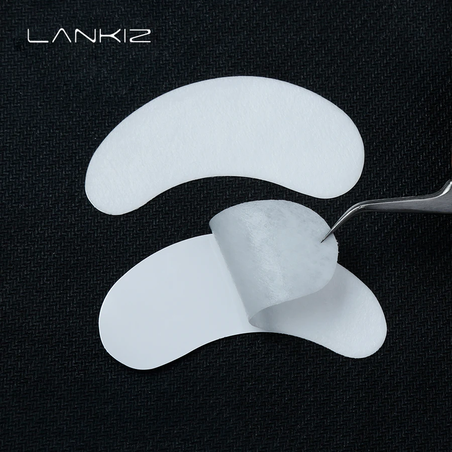 Бумажные накладки для ресниц под глазами 25/50 пар новых партий серьги продления советы наклейки средства для макияжа.