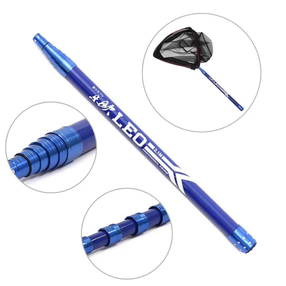 2 1 м Выдвижная телескопическая оцинкованная сеть из алюминиевого сплава